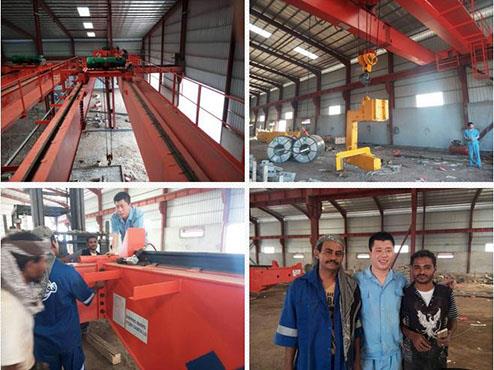 Llenwi gosod a chomisiynu craen yn Yemen.jpg Complete crane installation and commissioning in Yemen.jpg