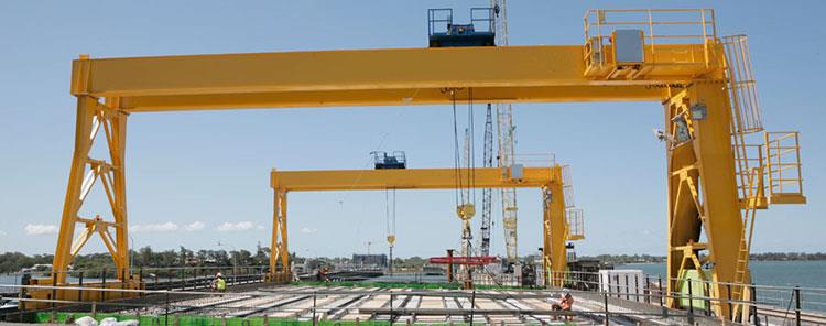 DBox Type Double Drder Electric Trolley Gantry Crane, 10T, 20T, 50T, gyda CE, SGS, ISO Ardystiedig Box Type Double Girder Electric Trolley Gantry Crane,10T,20T,50T,with CE,SGS,ISO Certified