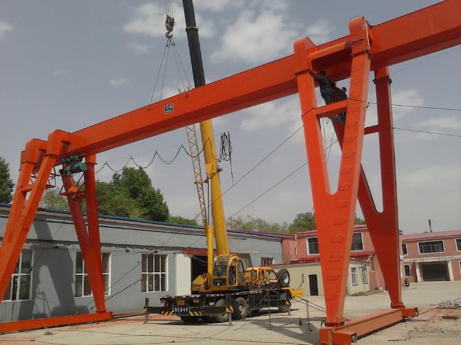 Gweithdy Gyrru Sengl 20 T Crane Gantry