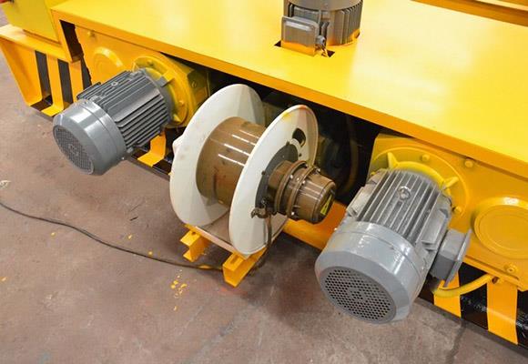 Troli Cable Trosglwyddo Pŵer Drwm