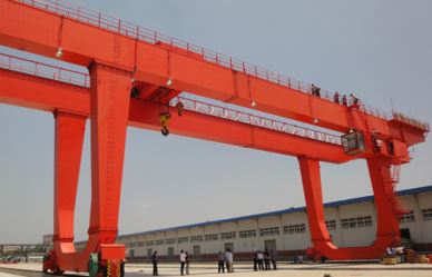 U Crane Gantry Duty Trwm Model 100 Ton, 300 Ton, 500 Ton Gyda Hook